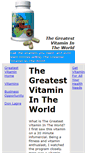 Mobile Screenshot of greatest-vitamin.com